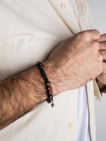 Akitsune Armband 'Venatio' in Braun