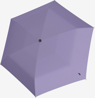 KNIRPS Umbrella 'Duomatic' in Purple: front