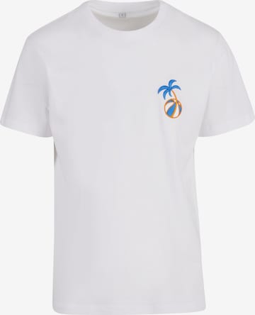 MT Men T-Shirt in Weiß: Vorderseite