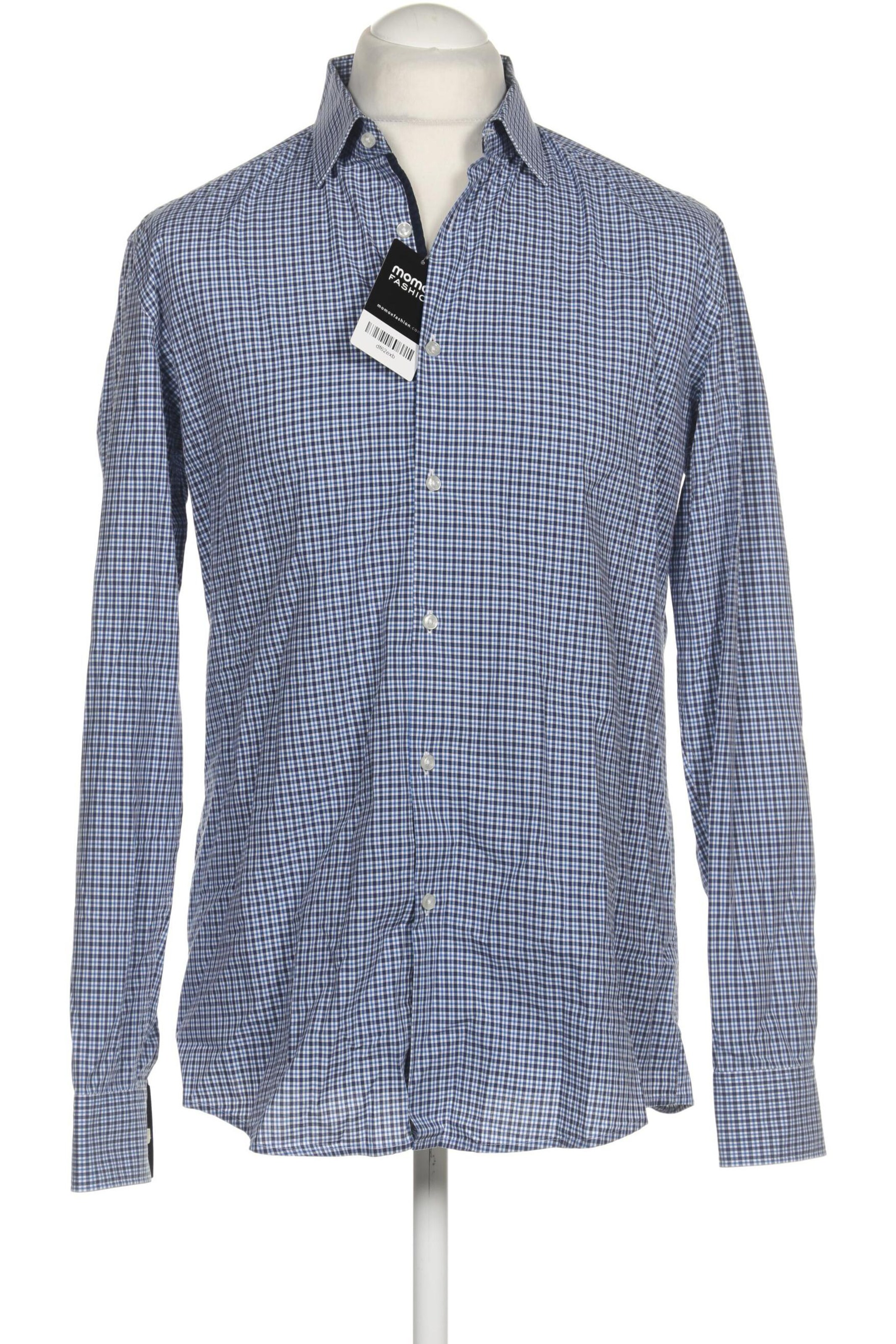 HUGO Button Up Shirt in L in Blue: front