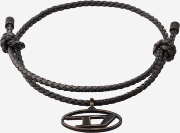 DIESEL - Pulseira 'ANNE' em preto: frente