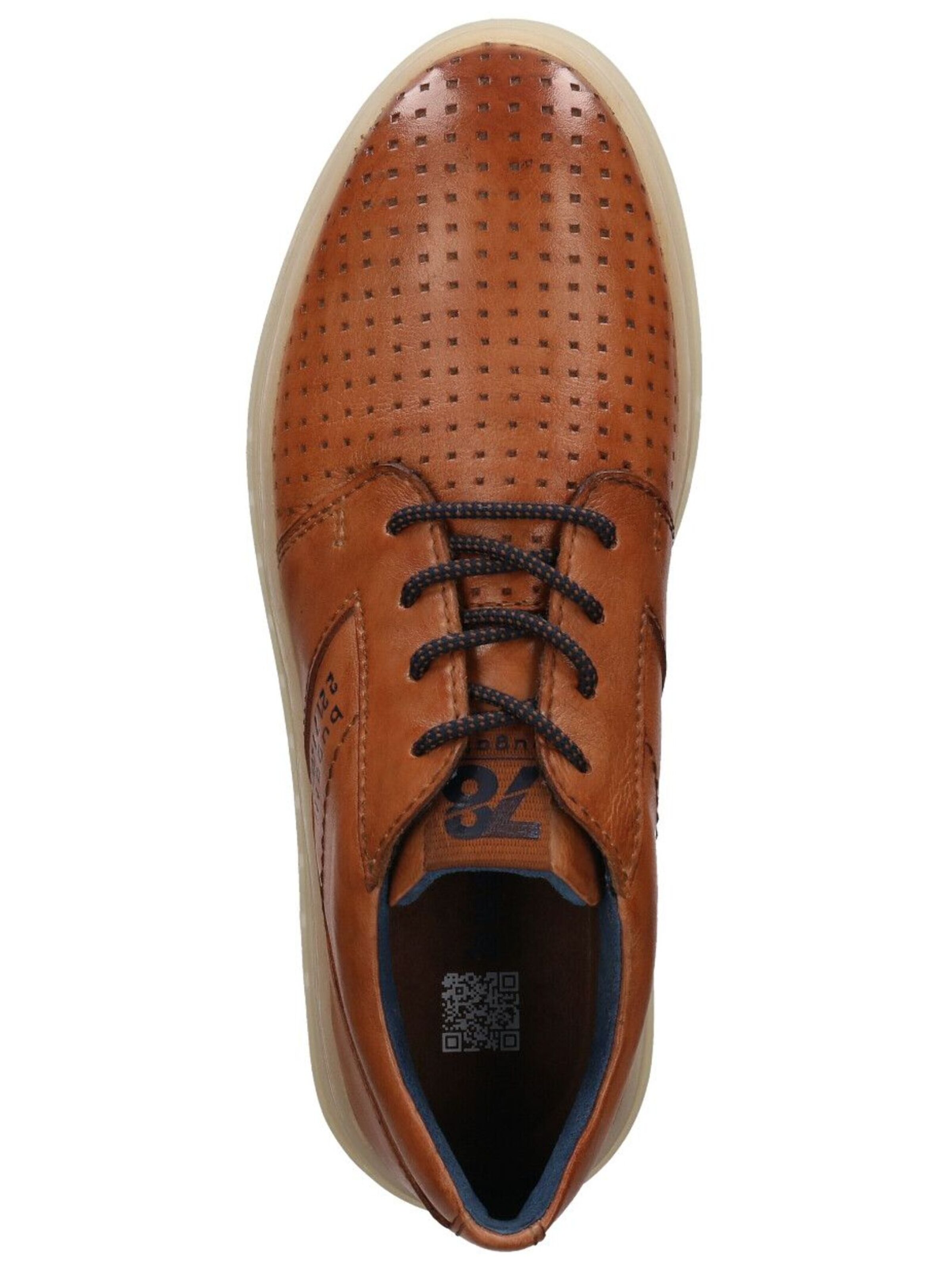 Chaussure de sport à lacets bugatti en marron