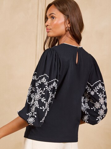 T-shirt love & roses en noir