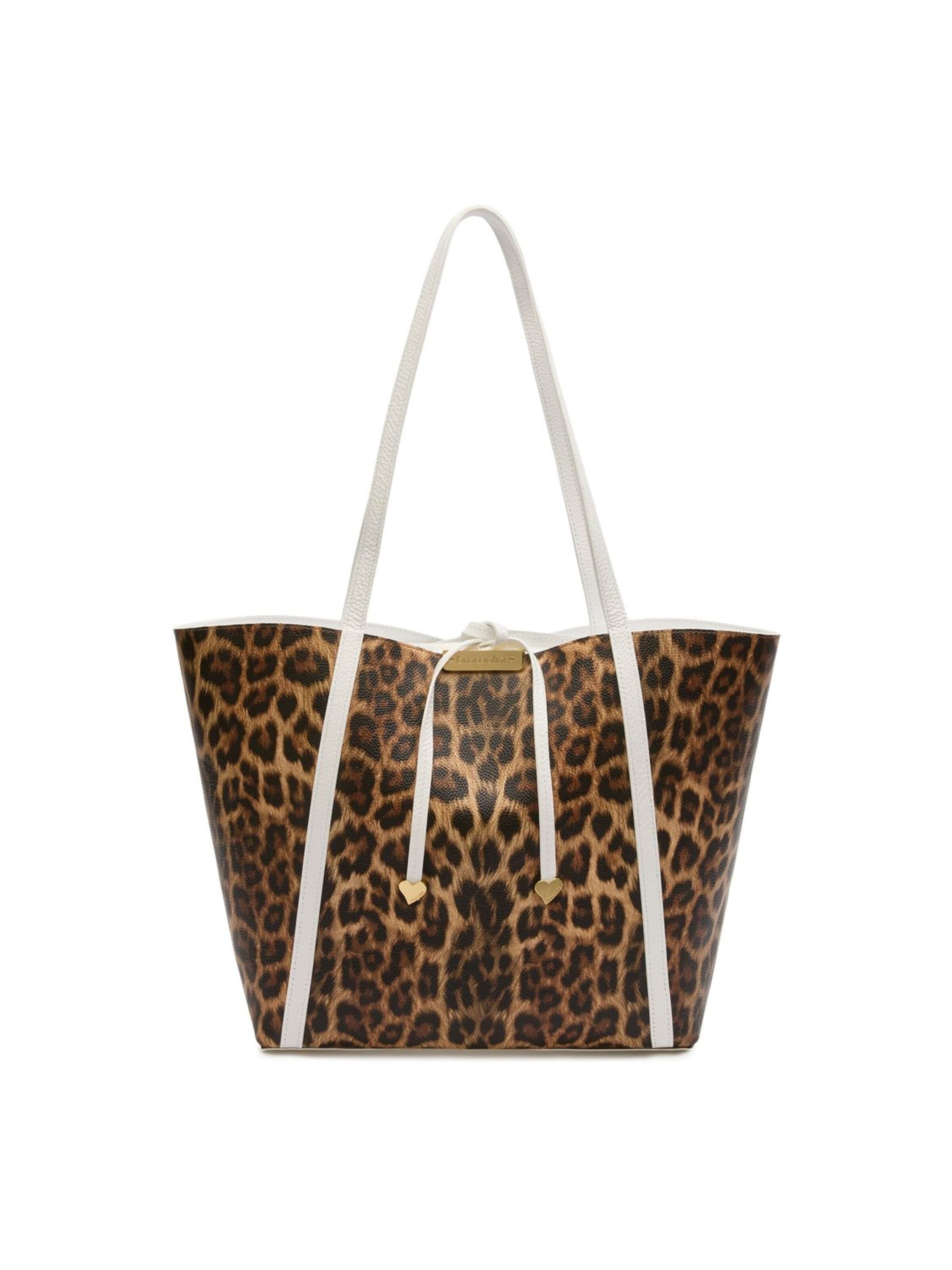 Shopper 'Double' di Braccialini in bianco