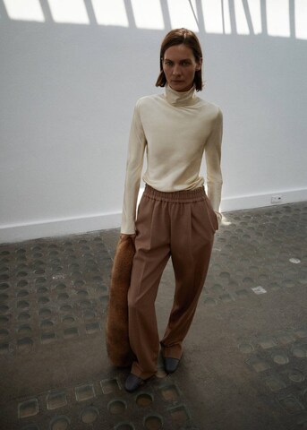 MANGO Pullover 'Stone' in Beige