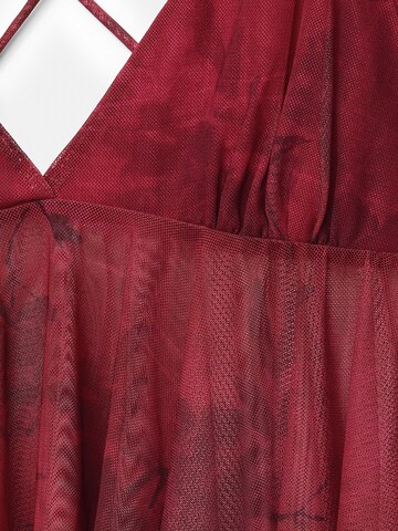 Haut Pull&Bear en rouge