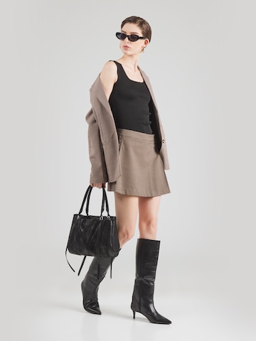 Happiness İstanbul Knitted top in Beige