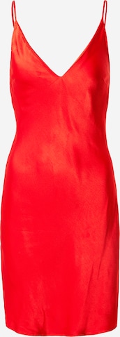 A LOT LESS فستان 'Finella' بلون أحمر: الأمام