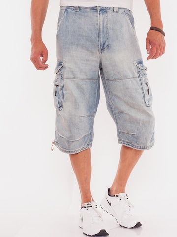 JET LAG Cargo Jeans 'Safety B' in Blue: front