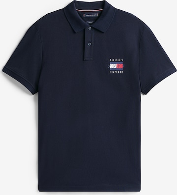 T-Shirt TOMMY HILFIGER en bleu : devant