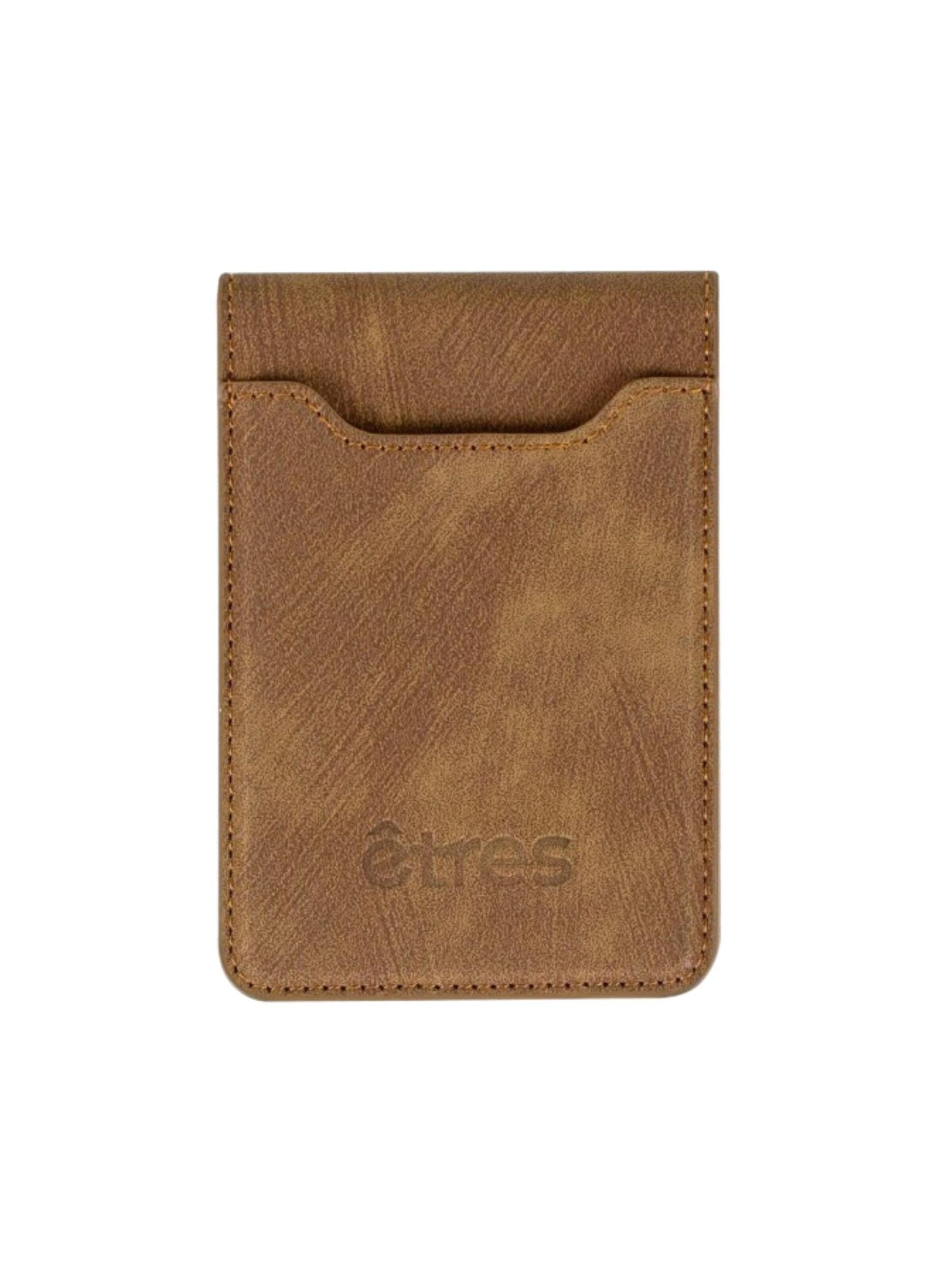 Techmade Wallet 'Etres Smart Wallet - Zwei' in Brown: front