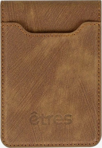 Techmade Wallet 'Etres Smart Wallet - Zwei' in Brown: front
