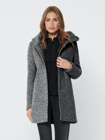 Cappotto di mezza stagione 'New Sedona' di ONLY in nero: frontale