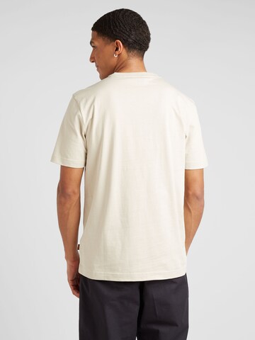 BOSS T-Shirt 'Ocean' in Beige