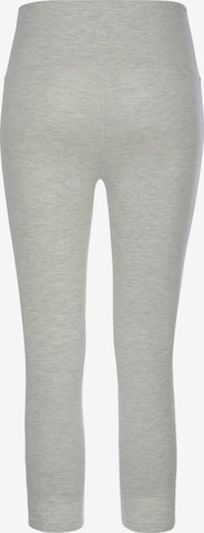 LASCANA - Skinny Pantalón de pijama en gris