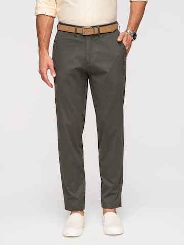 Regular Pantalon chino 'OM-PACP-0293' Ombre en vert : devant