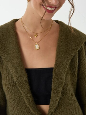 Cardigan 'Strickjacken' Hiccup en vert