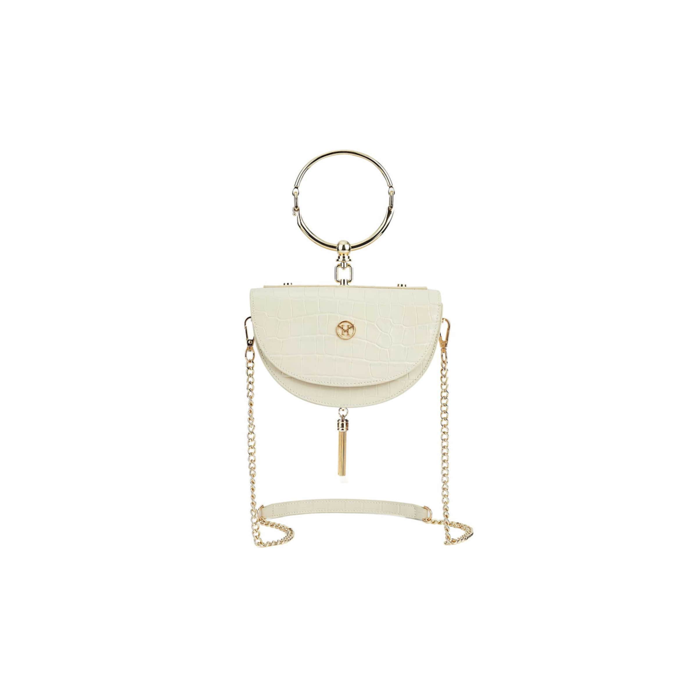 Sacs à main Victoria Hyde en beige : devant