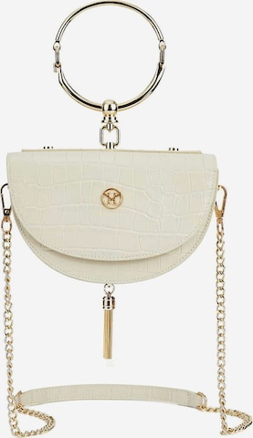 Victoria Hyde Crossbody Bag in Beige: front