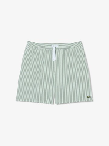 LACOSTE Regular Workout Pants in Green