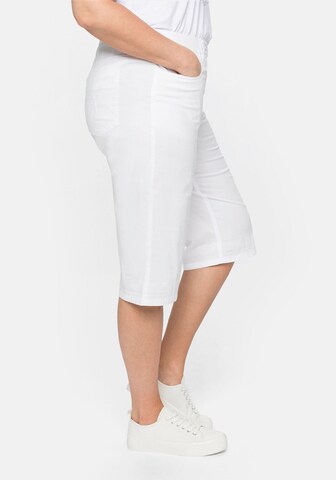 Regular Pantalon SHEEGO en blanc