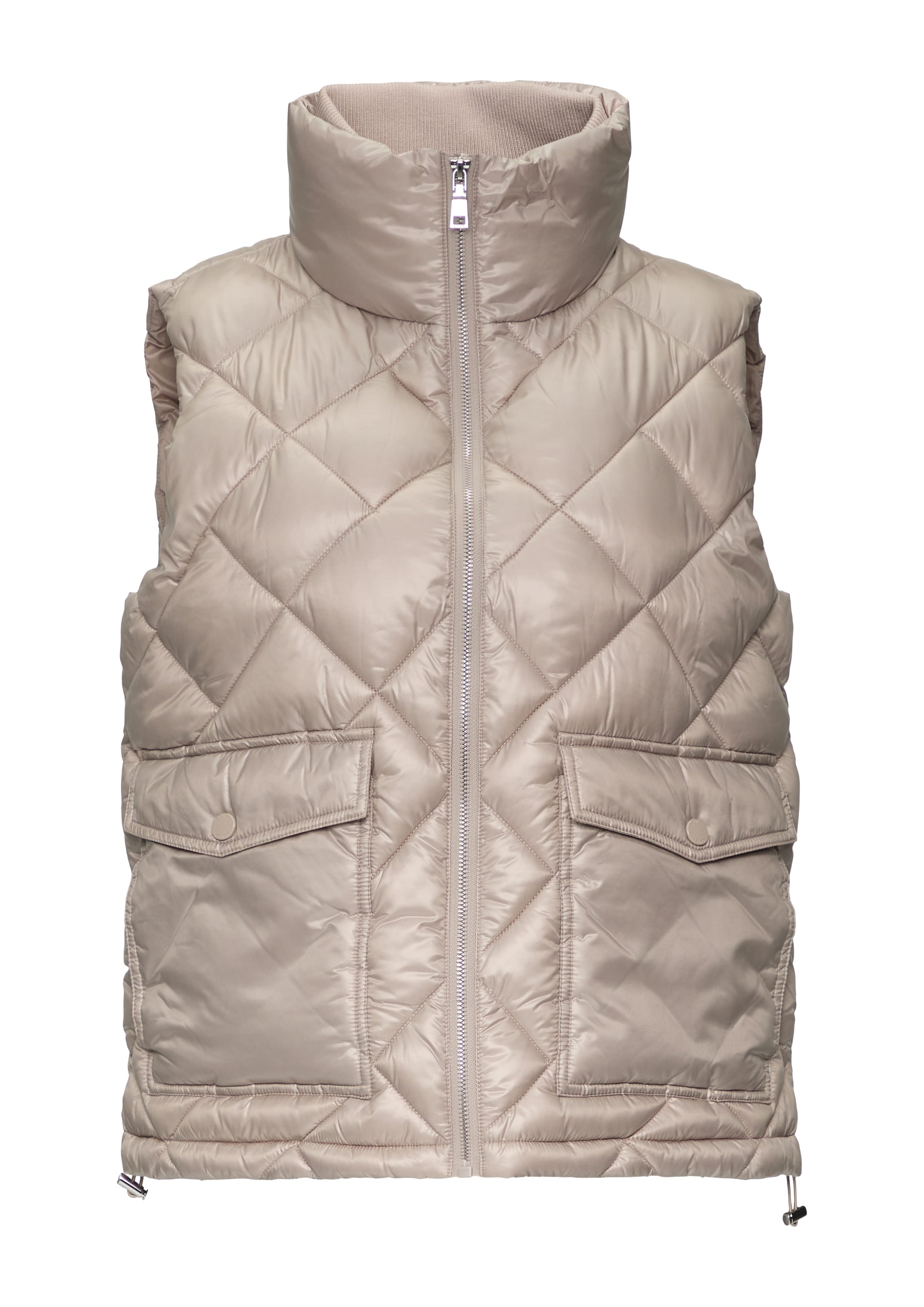 s.Oliver Bodywarmer in Grijs: voorkant