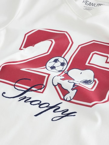 Maglietta 'Snoopy' di Next in bianco