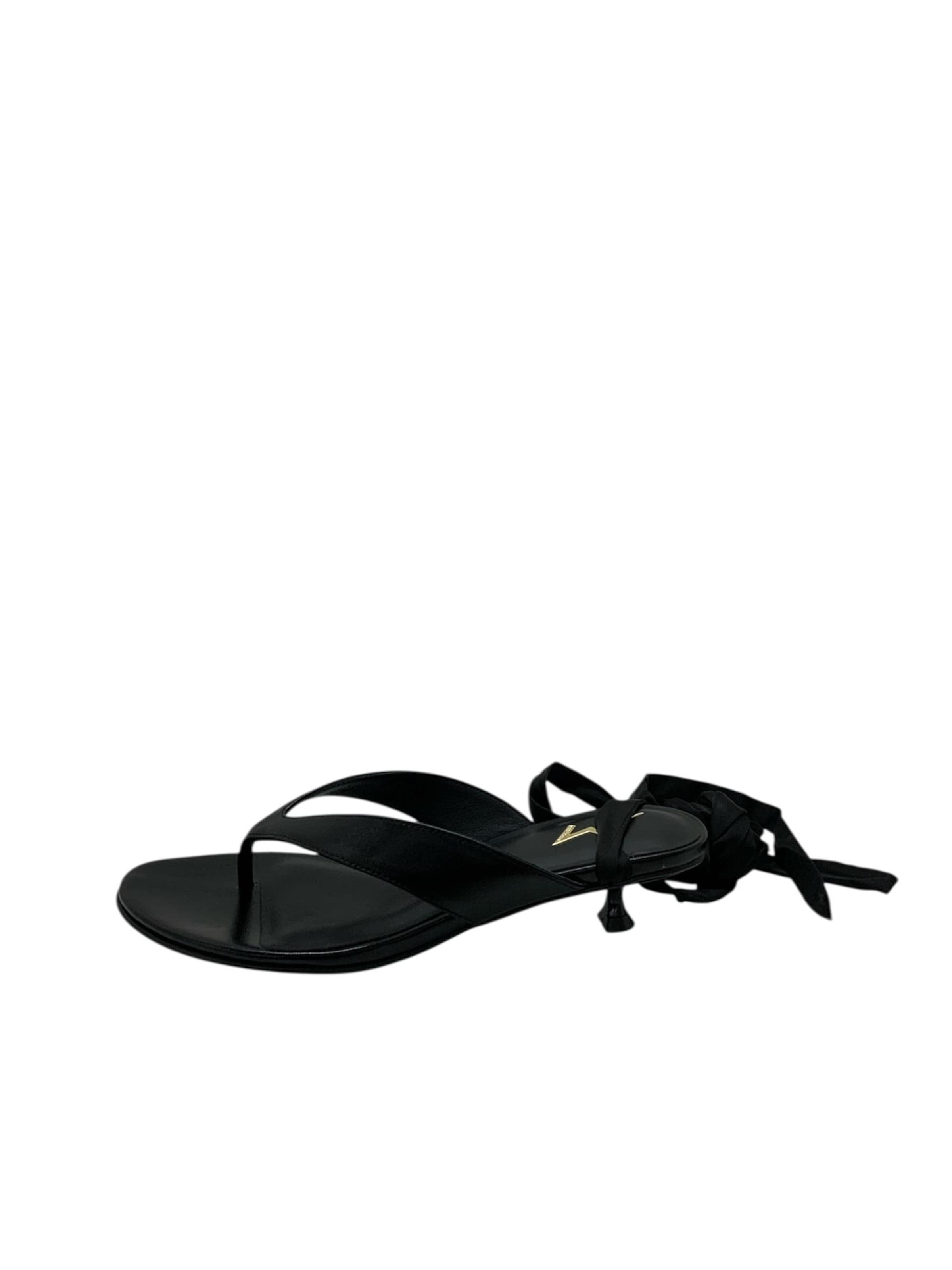 Marc Ellis Sandal in Black: front