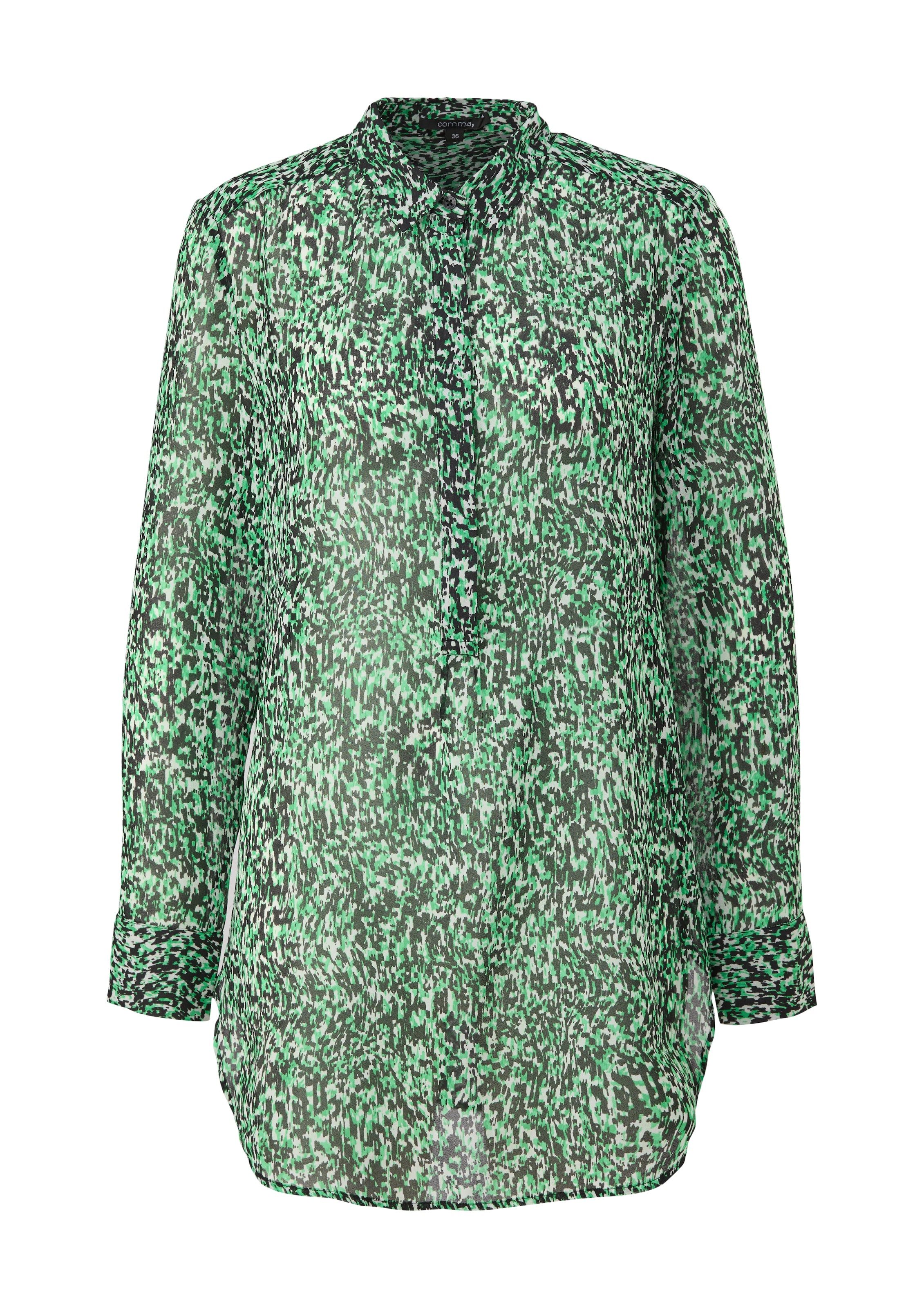 Chemisier COMMA en vert : devant