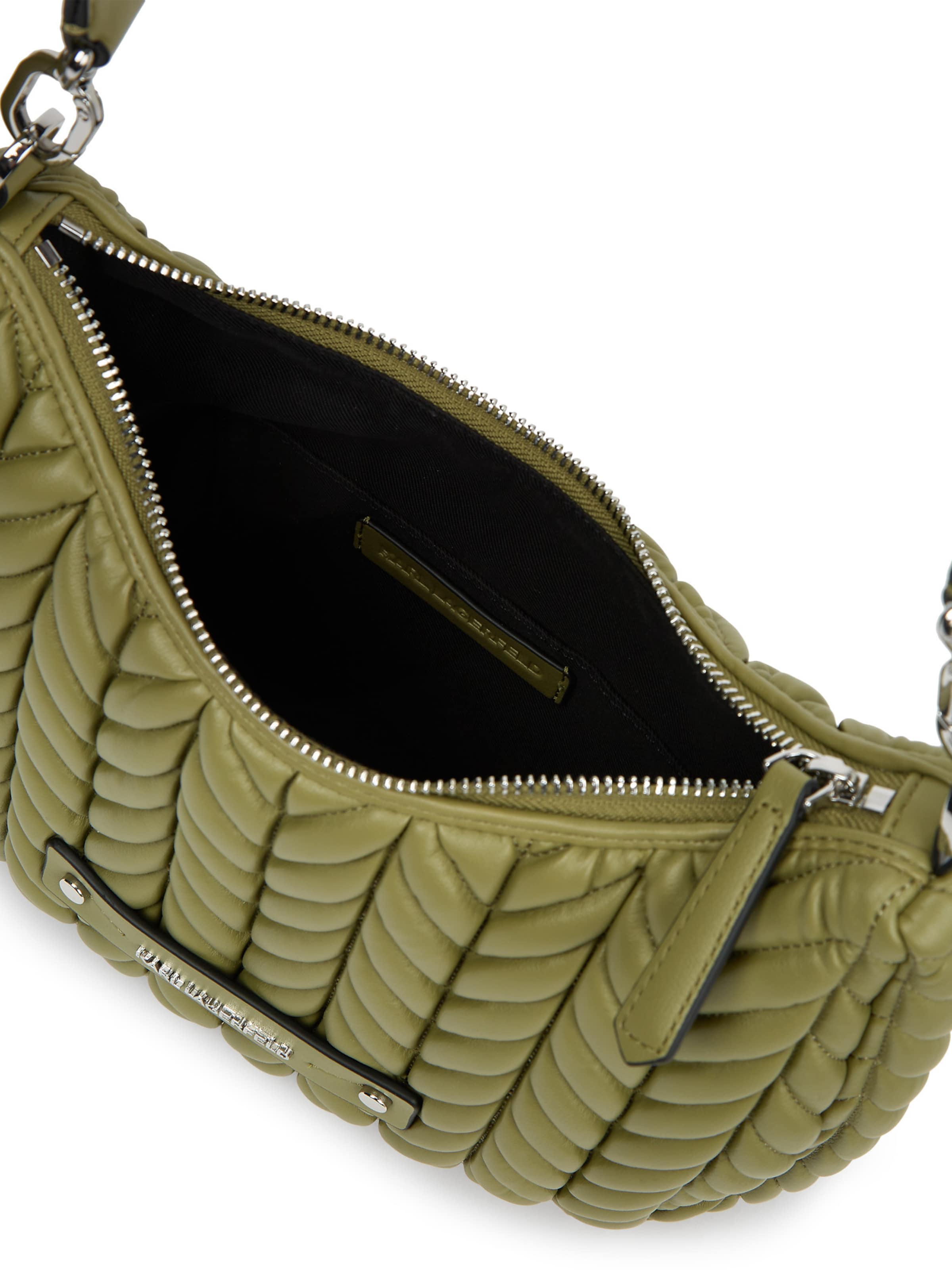 Karl Lagerfeld Axelremsväska i grön