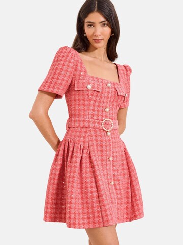 Lipsy Dress in Pink: front