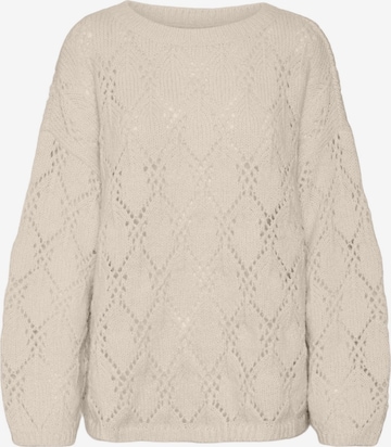 VERO MODA Pullover i beige: forside