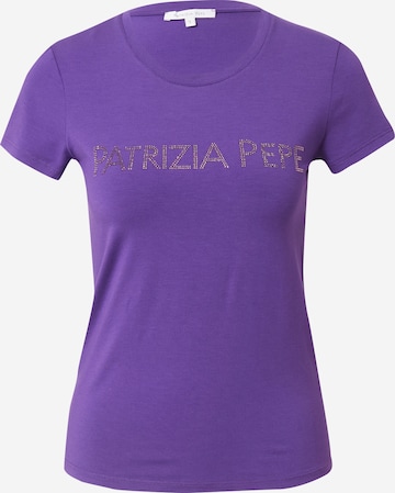 PATRIZIA PEPE T-Shirt 'MAGLIA' in Lila: predná strana