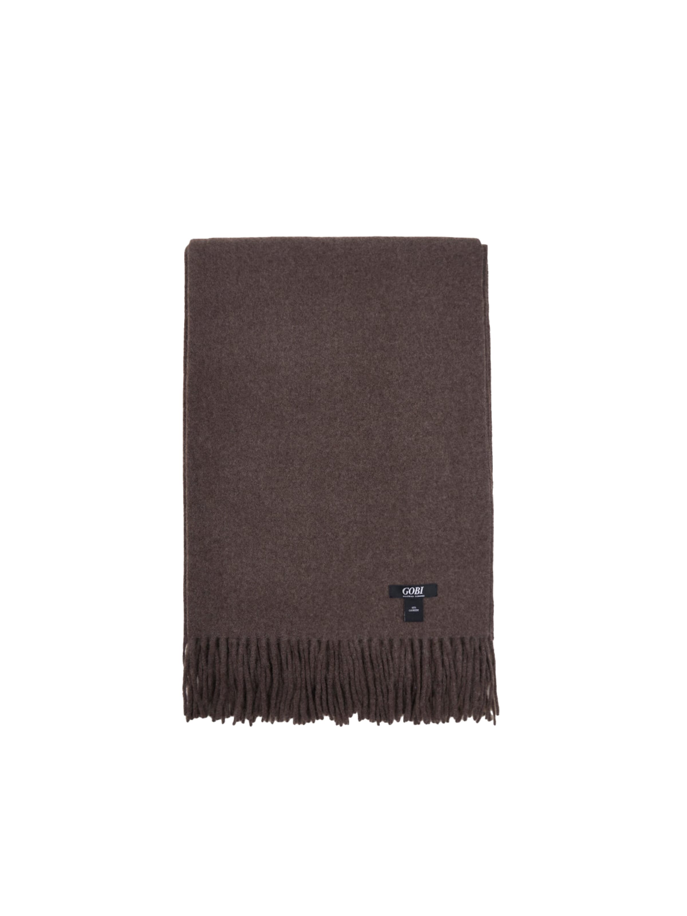 GOBI Cashmere Schal‌‌‌ in Braun: Vorderseite