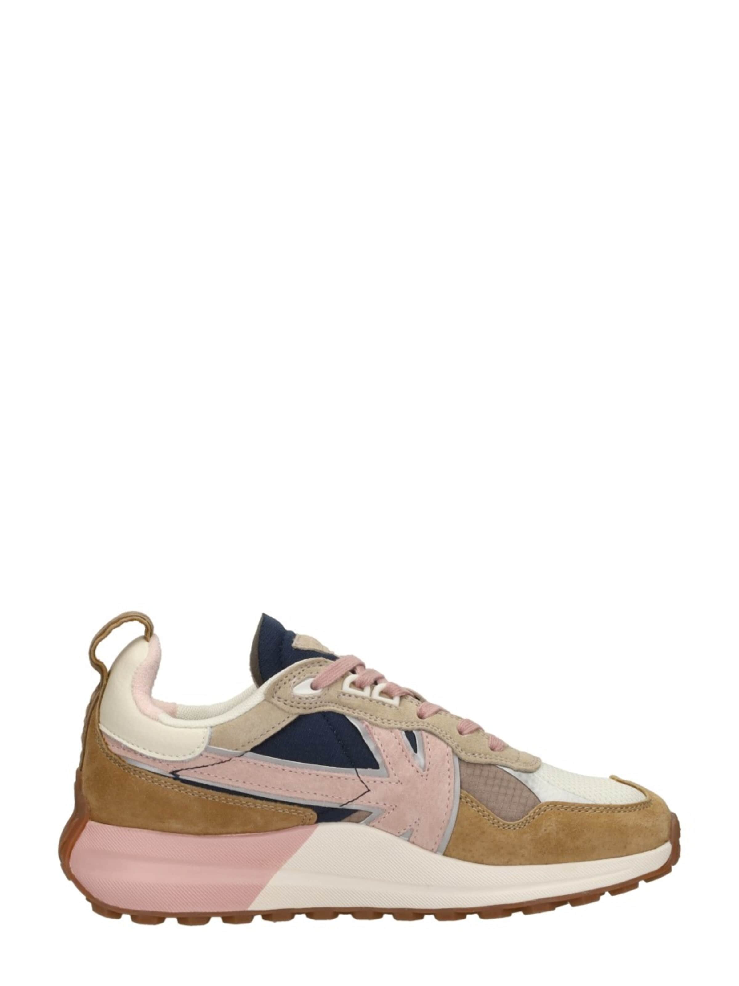 Kaotiko Sneakers laag 'Detroit' in Beige