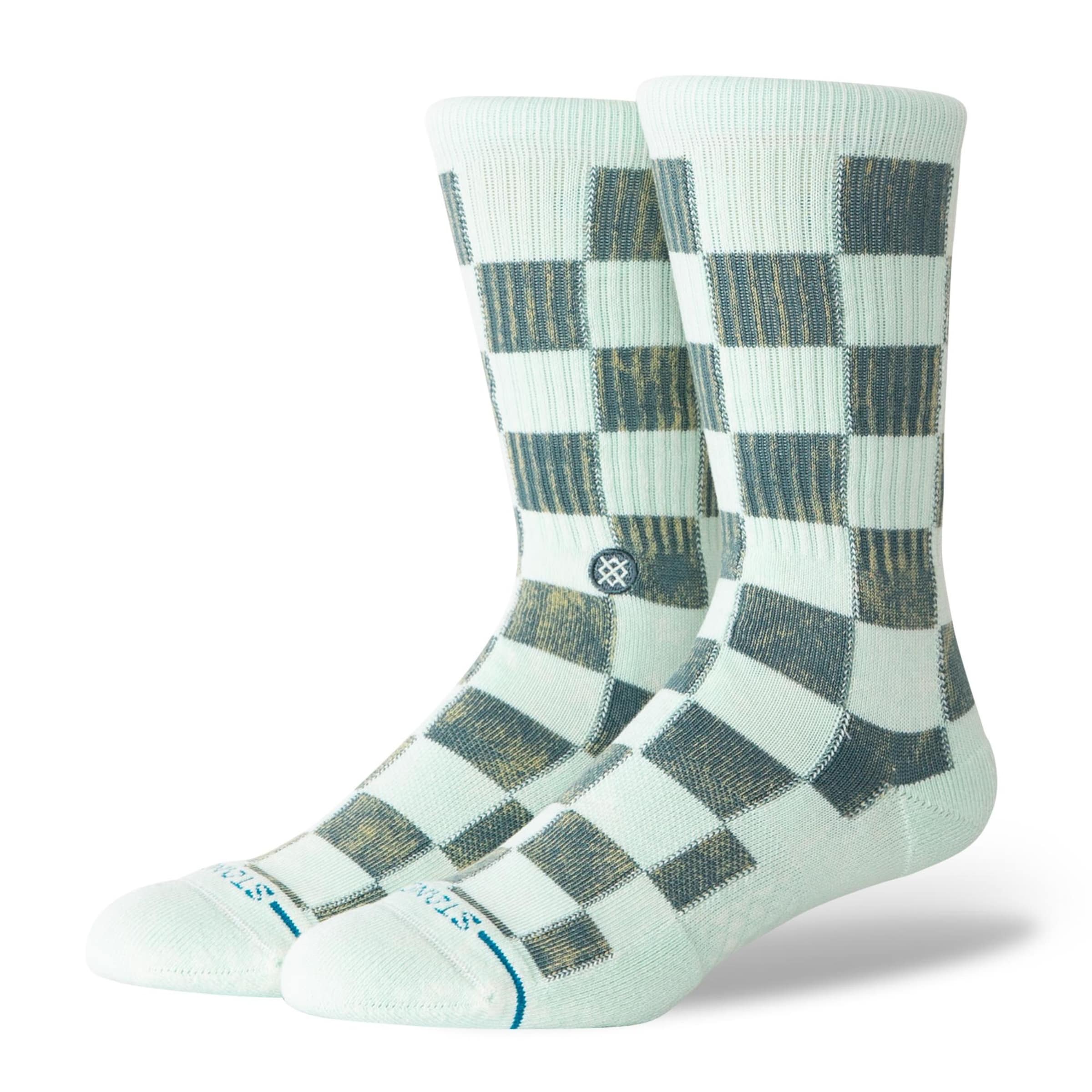 Stance Socks in Green: front