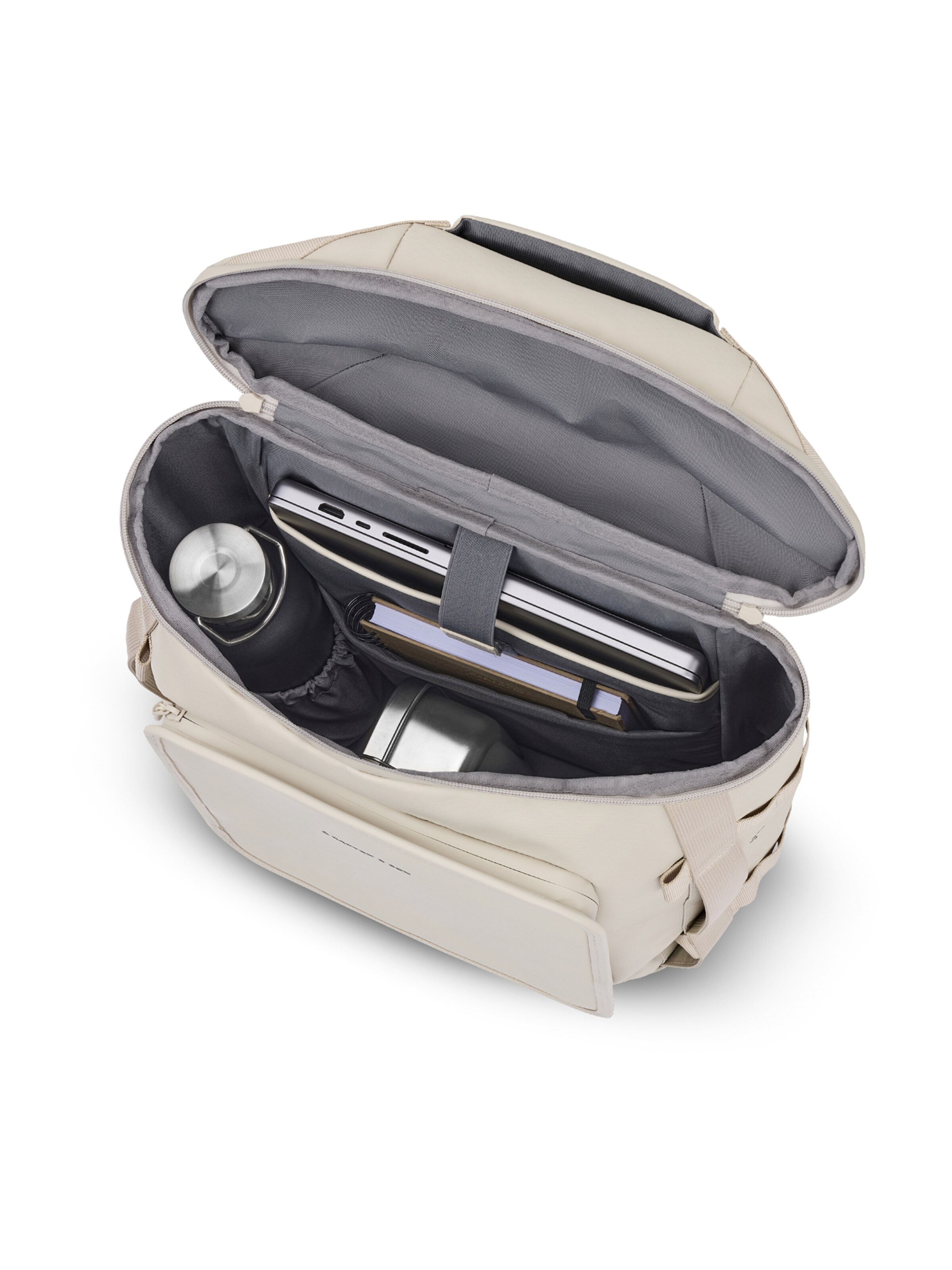 Kapten & Son Раница 'Lisbon Duffle Backpack Small' в бежово