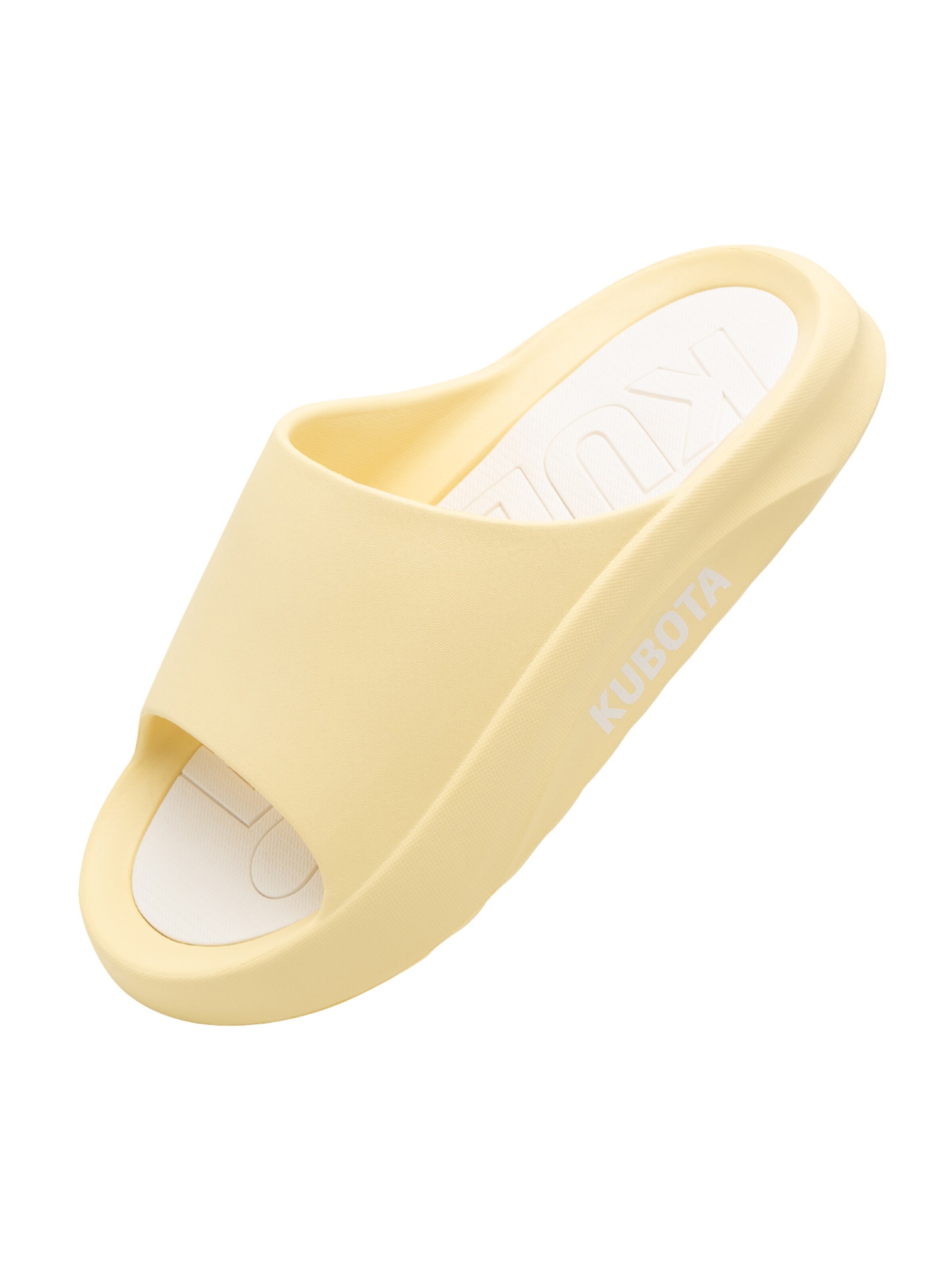 Kubota Strand-/badsko 'Kubota Flow Women's Slip-On Casual Slides' i gul