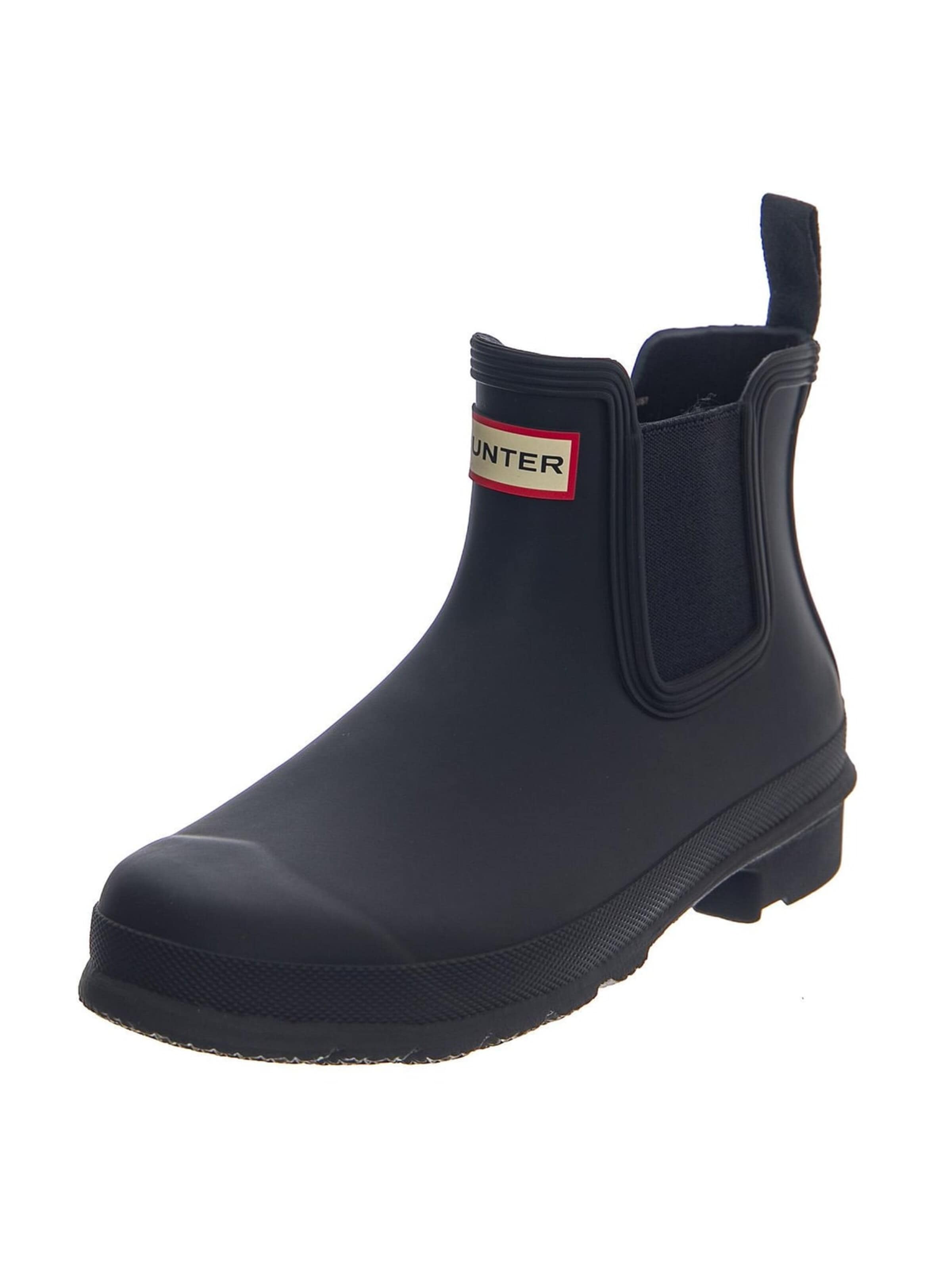 HUNTER Laarzen 'Original Chelsea Boot Navy' in Blauw: voorkant
