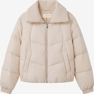 Calvin Klein Jeans Regular Jacke in Beige: Vorderseite