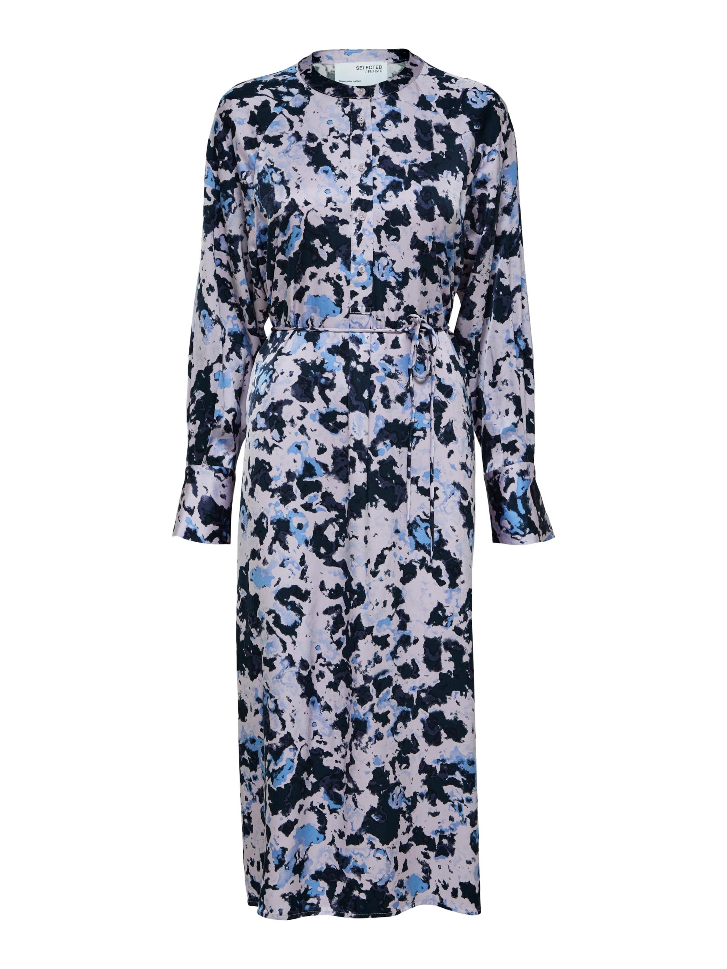 SELECTED Kleid 'Aronia' in Lila: Vorderseite