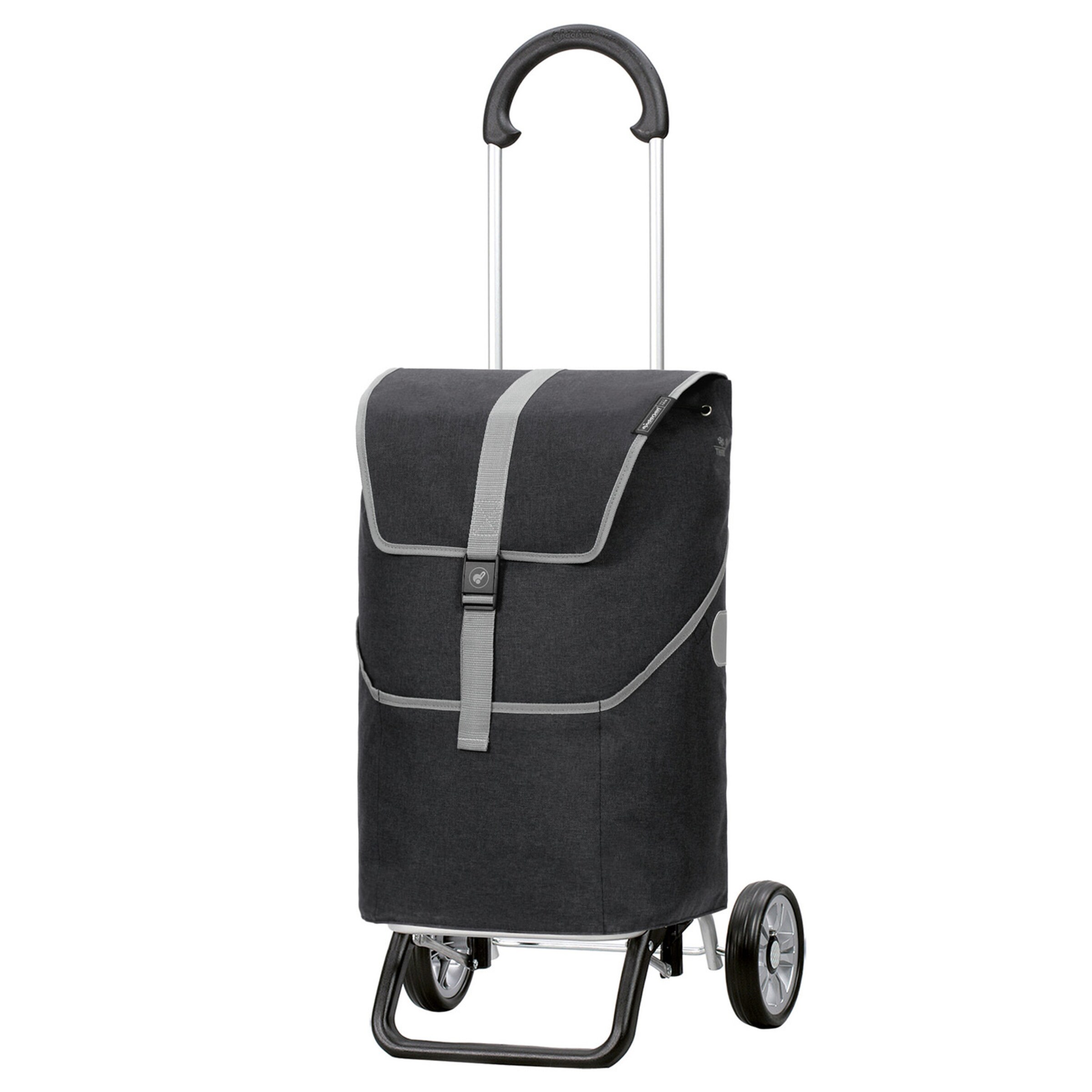 Andersen Shopper Trolley 'Scala Plus Mikkel ' in Schwarz: Vorderseite