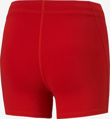 PUMA Skinny Workout Pants in Red