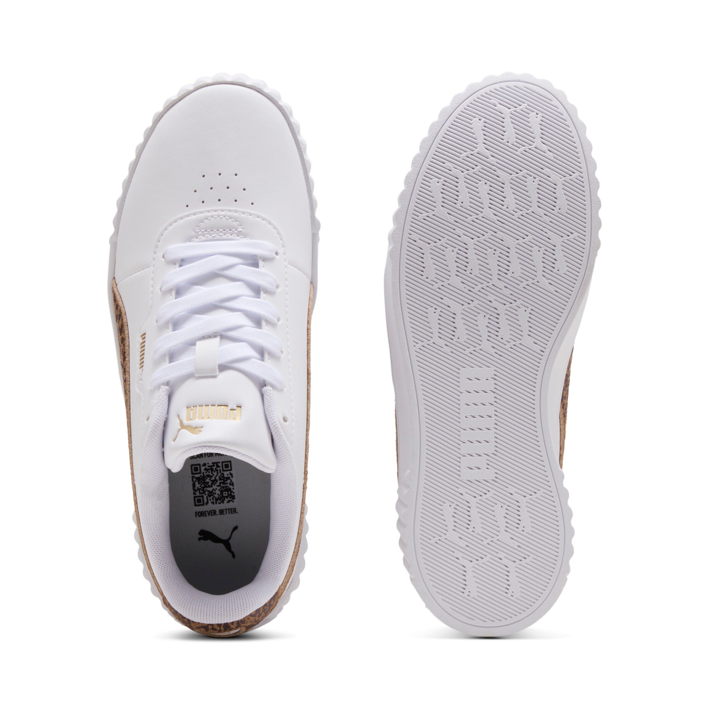 Baskets basses 'Carina 3.0' PUMA en blanc