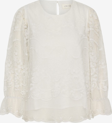 Chemisier 'CRSanne' Cream en blanc : devant