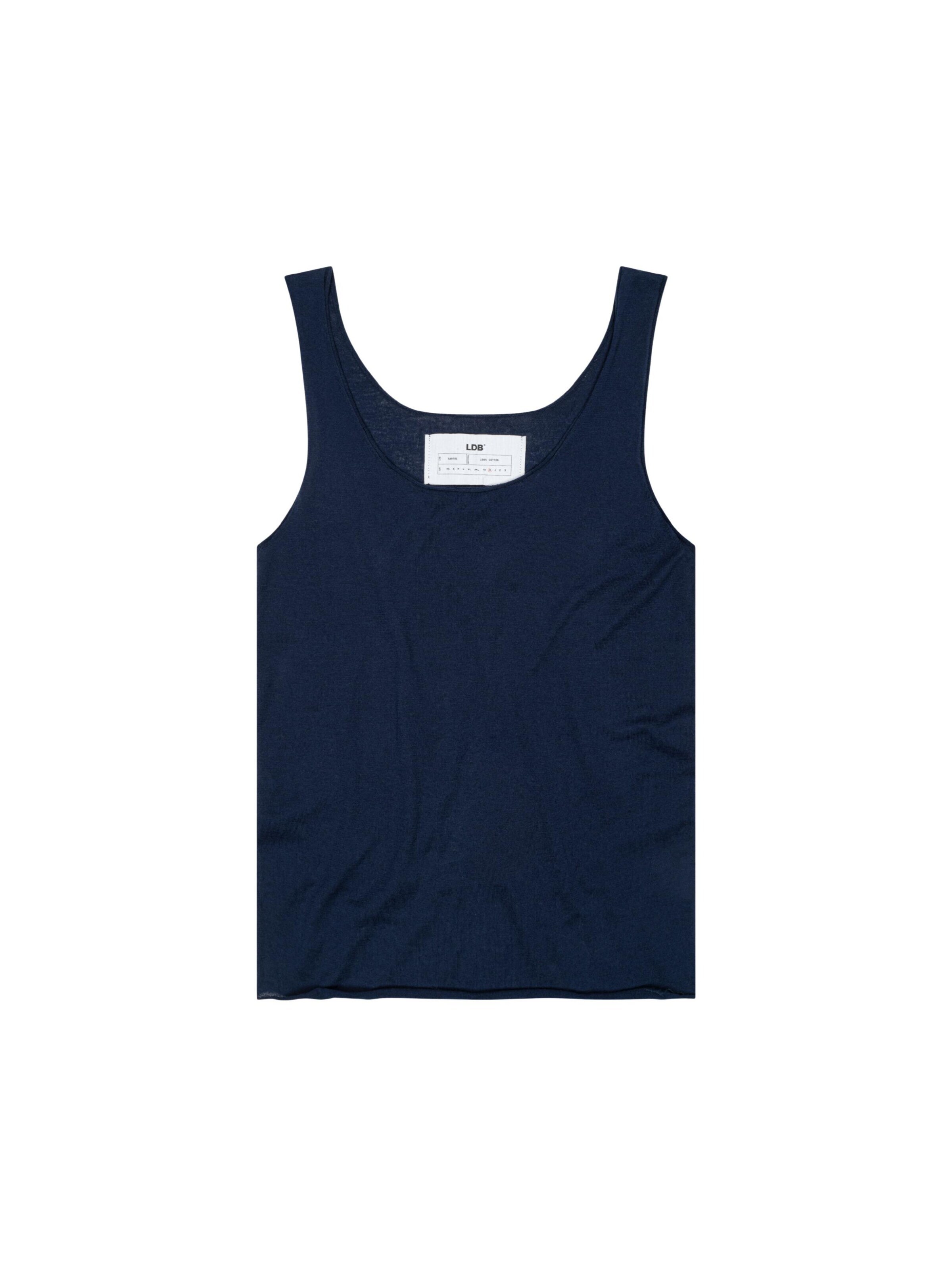 Haut 'Plume' LDB en bleu : devant
