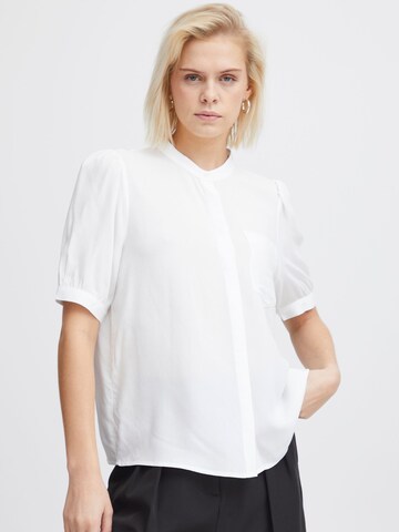 ICHI - Blusa ' MAIN ' en blanco: frente