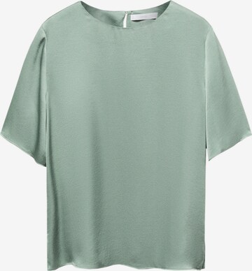 MANGO Blouse 'MASSIM' in Green: front