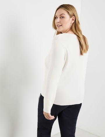 SAMOON Sweater in White