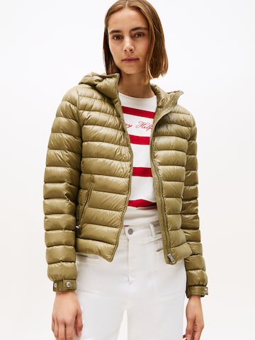 TOMMY HILFIGER Prehodna jakna | zelena barva: sprednja stran